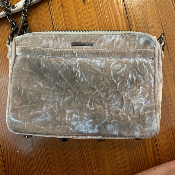 Rebecca minkoff suede crossbody bag - Picture 3 of 5